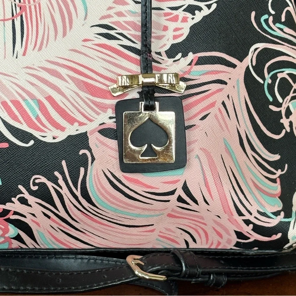Kate Spade Brightwater Drive Small Rachelle Handbag Tropical Crossbody Purse